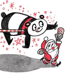 Santa on a Panda - Sing-a-long/Story Book