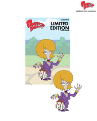 American Dad! - Jeannie Gold hard enamel pin