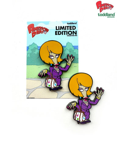 American Dad! - Jeannie Gold hard enamel pin