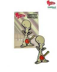 American Dad! - Plunger Roger hard enamel pin