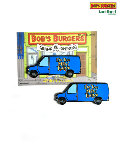 Bob's Burgers - Do the Mite Thing Van enamel pin, 6th in the series (le125)