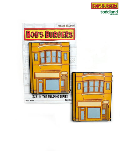 Bob's Burgers - Building Next Door hard enamel pin - (2nd in series, open edition)