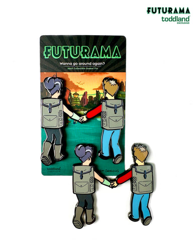 Futurama - Wanna go around again?  hard enamel pin