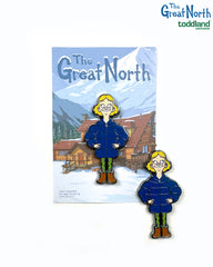 The Great North - Judy hard enamel pin