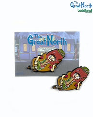 The Great North - Little Mr. Ketchikan hard enamel pin