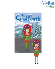 The Great North - Ham Plant hard enamel pin