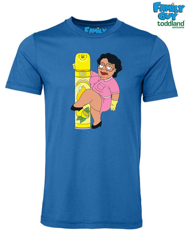 Family Guy - Sexy Consuela Tee - Columbia blue (PRE-ORDER: shipping week of 8/19/24)