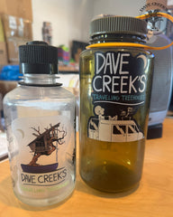 Dave Creek Clear Die Cut Sticker - Tree artwork