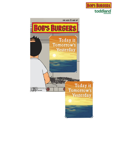 Bob's Burgers - Today is Tomorrow's Yesterday hard enamel pin (PRE-ORDER: shipping week of 8/19/24)