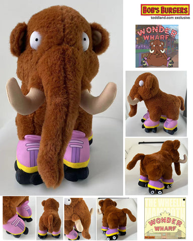 Bob's Burgers - The Wheelie Mammoth Plush