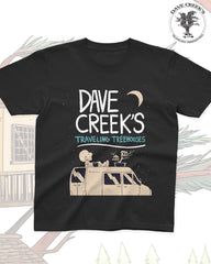 Dave Creek Youth tee - Van tee (black 100% cotton)