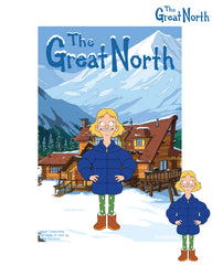 The Great North - Judy hard enamel pin